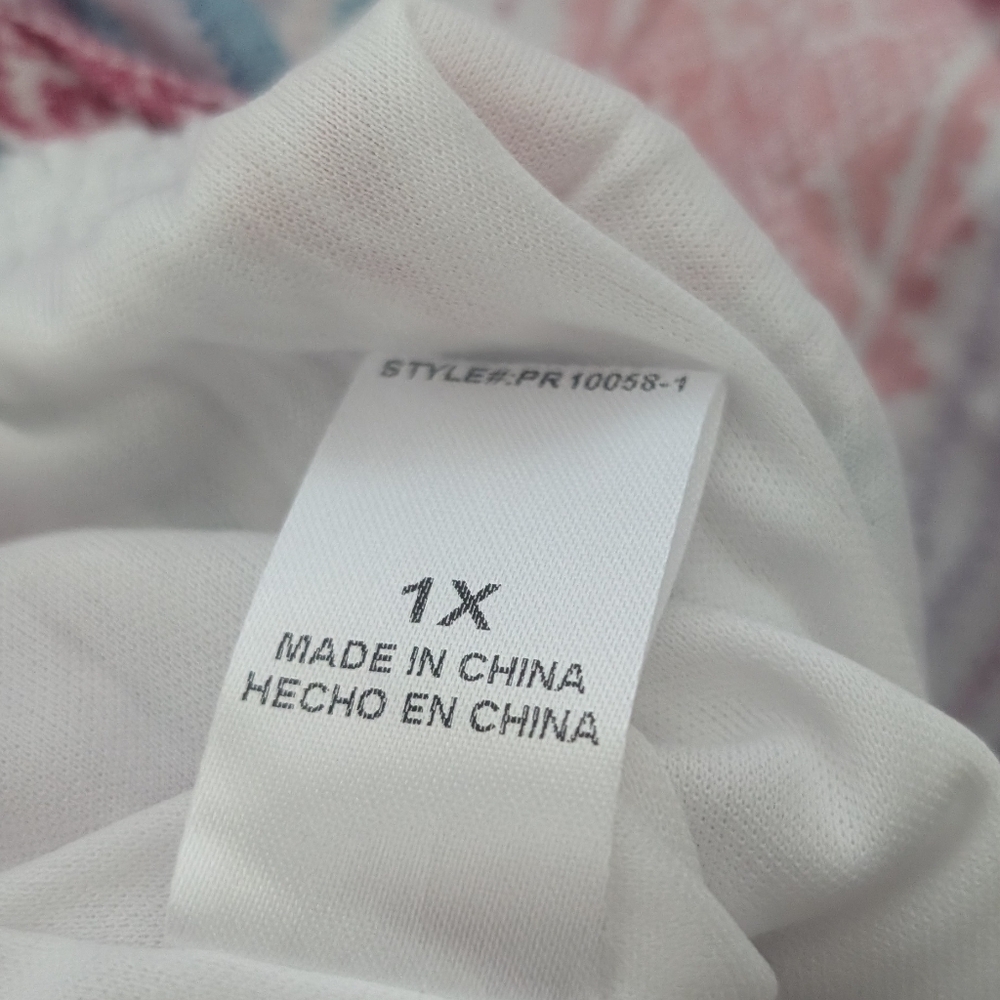 NEW Savanna Jane Women's Plus Size 1X Boho Jumpsuit Playsuit Colorful Halter - Picture 11 of 12